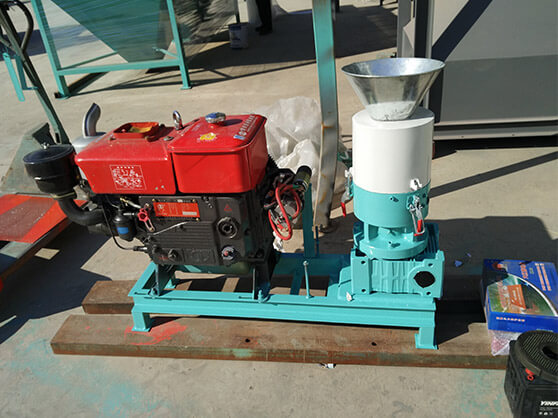 diesel flat die feed pellet mill