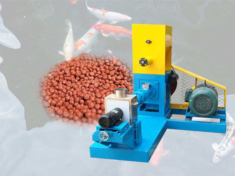 floating fish feed pellet machine