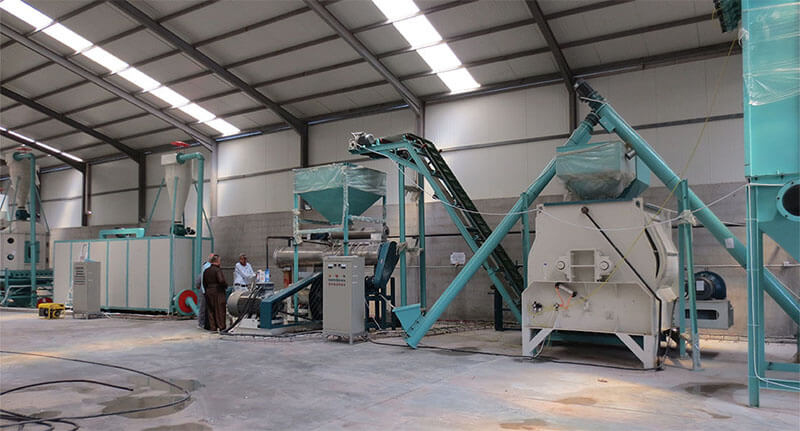 fish feed production line