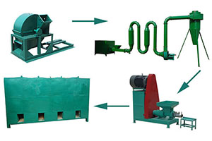 Biomass Charcoal Briquette Making Machine 