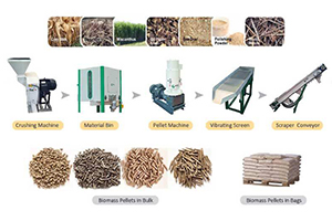 biomass pellet machine