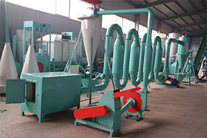 biomass pellet production line