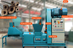 Charcoal Briquette Machine 