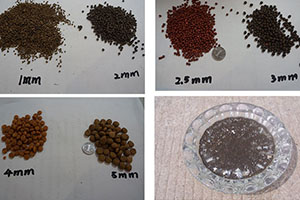 fish feed pellets