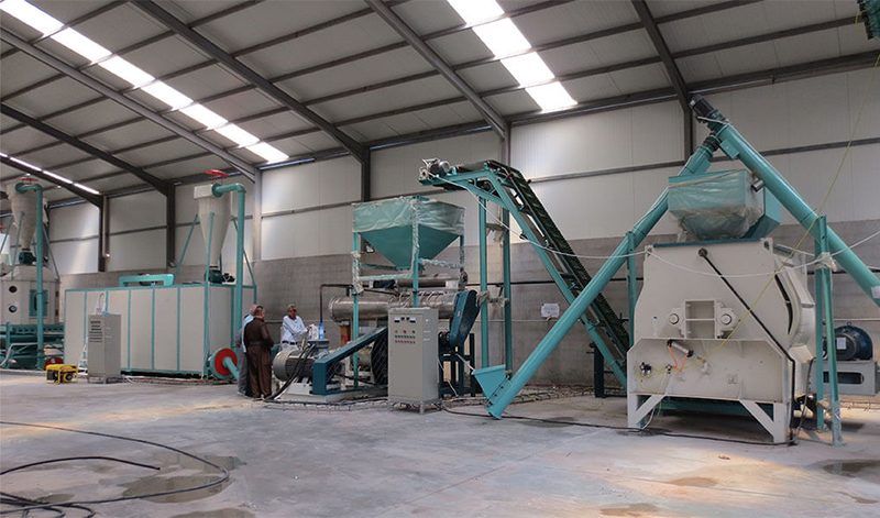 fish feed production line 