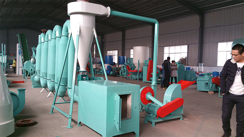 500kg biomass pellet production line