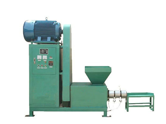 charcoal briquette machine