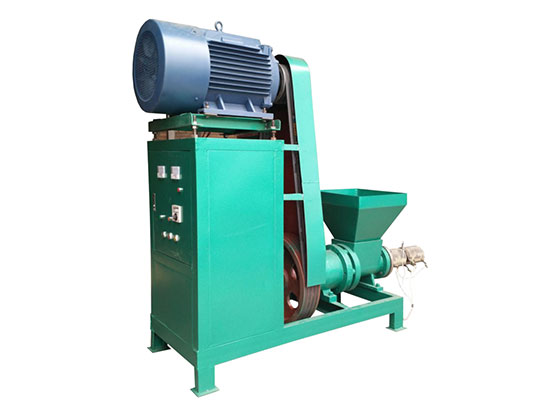 charcoal briquette machine