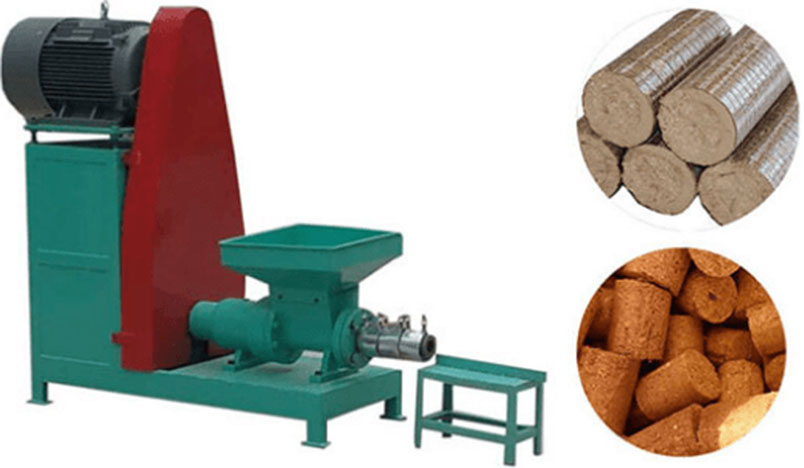 charcoal briquette machine