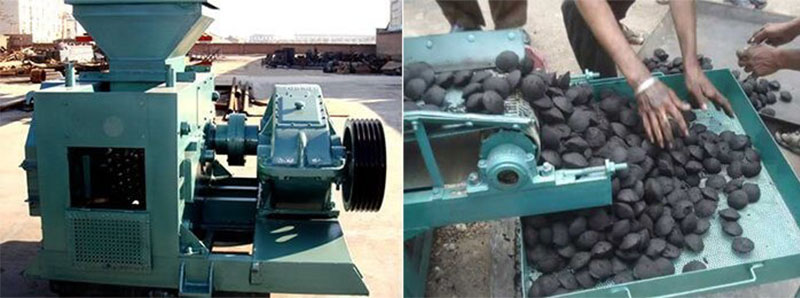 charcoal briquette machine