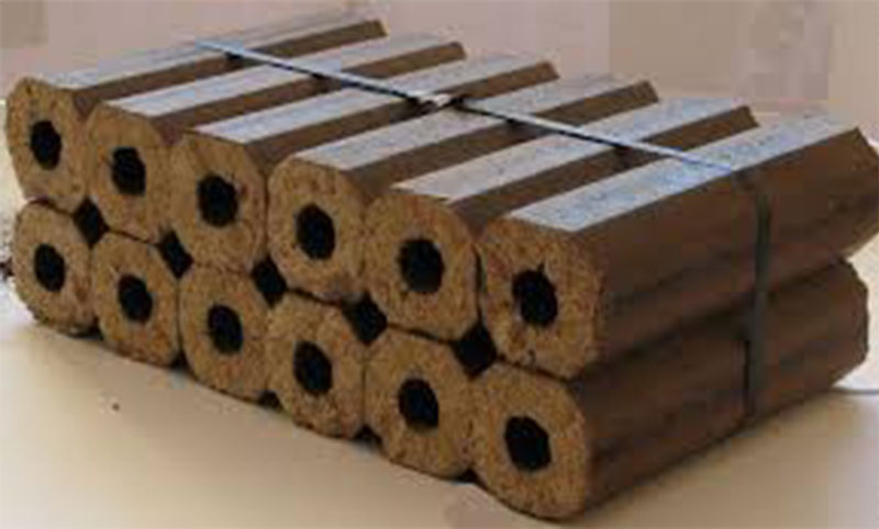 wood sawdust briquette