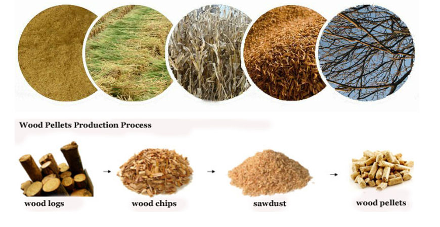 Industry Wood Pellet Production Line