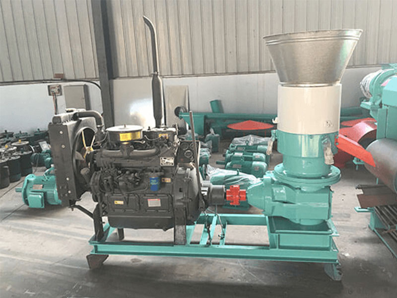 diesel flat die feed pellet machine2