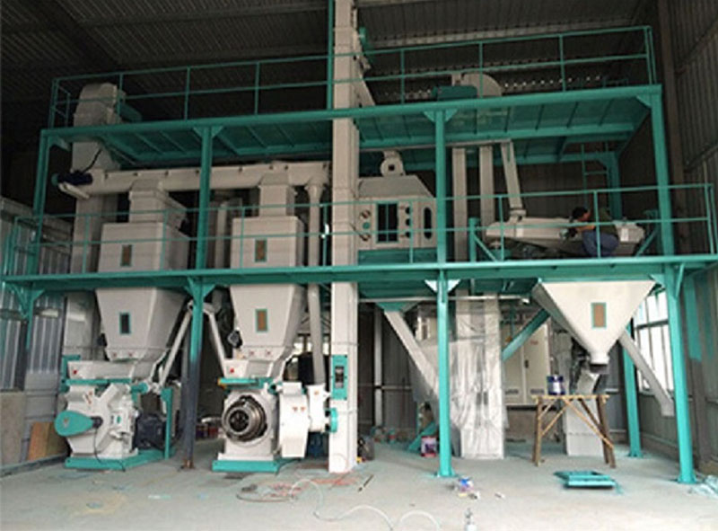 feed pellet plant