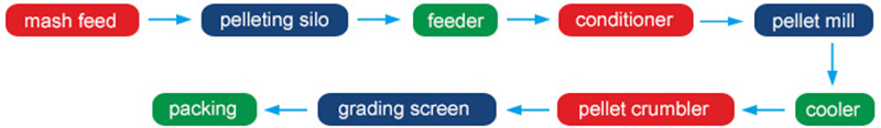 feed pellet process