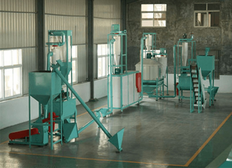 feed pellet production line