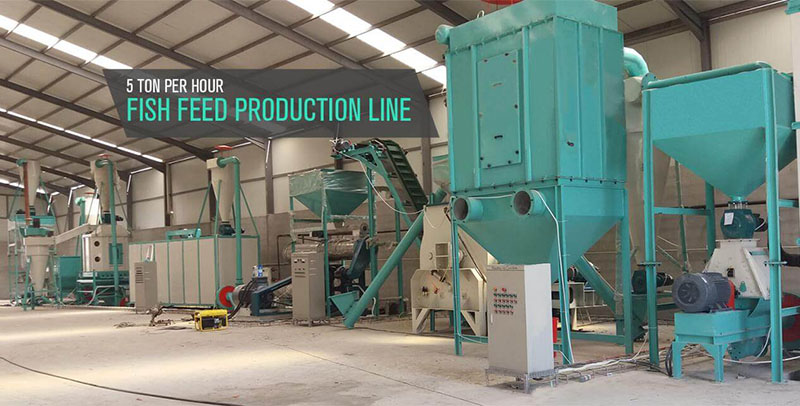 fish feed production line