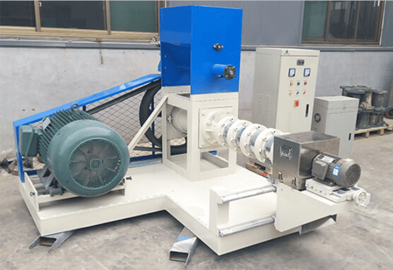 dry type fish feed extruder machine