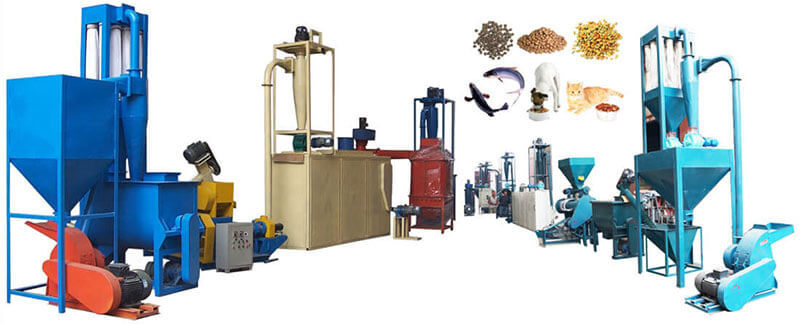 aquatic feed pellet production line