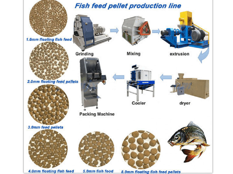 fish feed production line