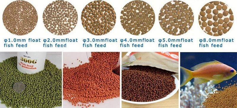 fish feed pellets