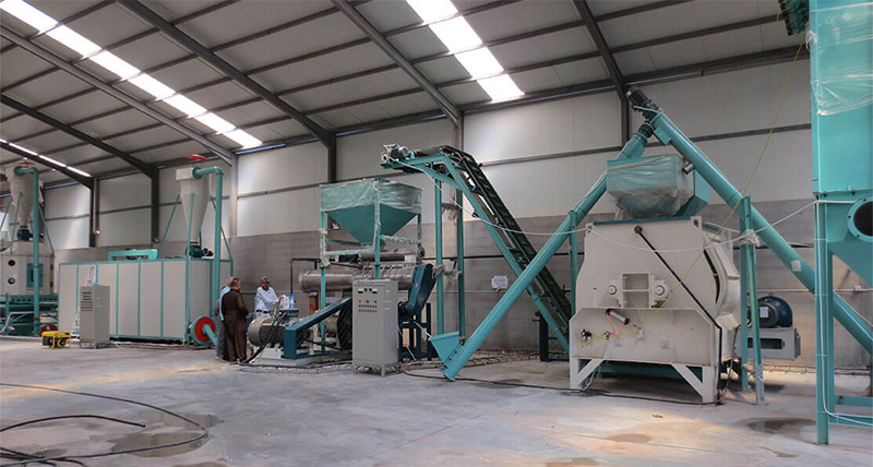 fish feed production line