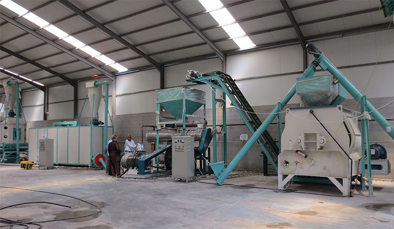 fish feed production line