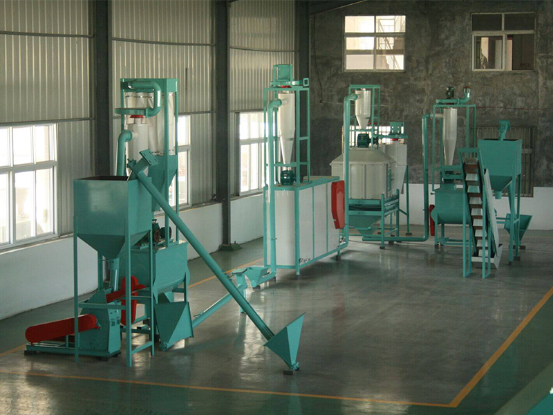 fish feed pellet production line