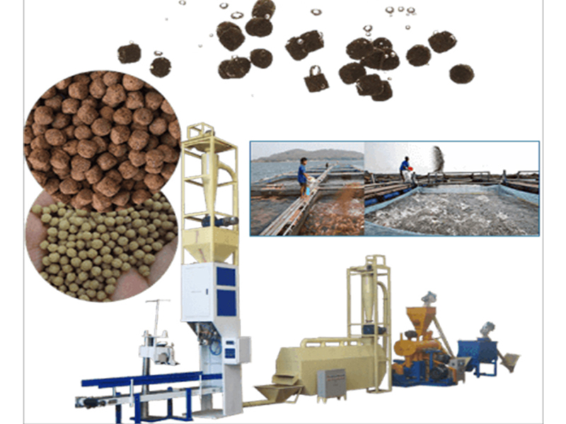 fish feed pellet production line