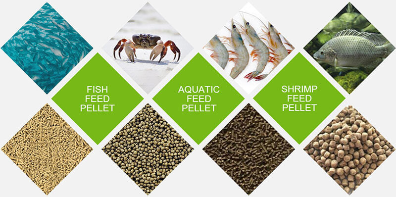 aquatic feed pellets for farming