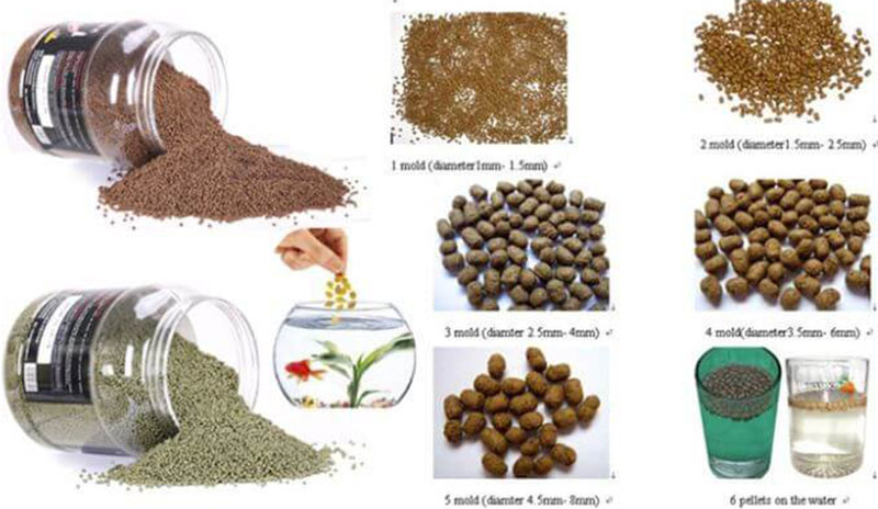 fish feed pellets