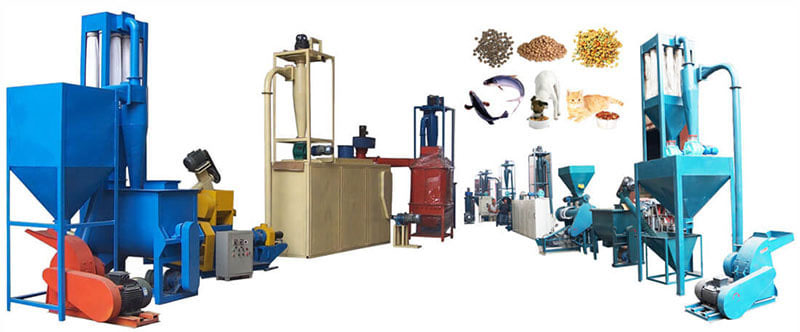 fish feed pellet production line