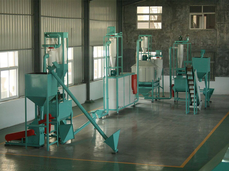 small fish feed production line