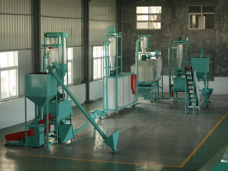 fish feed pellet production line