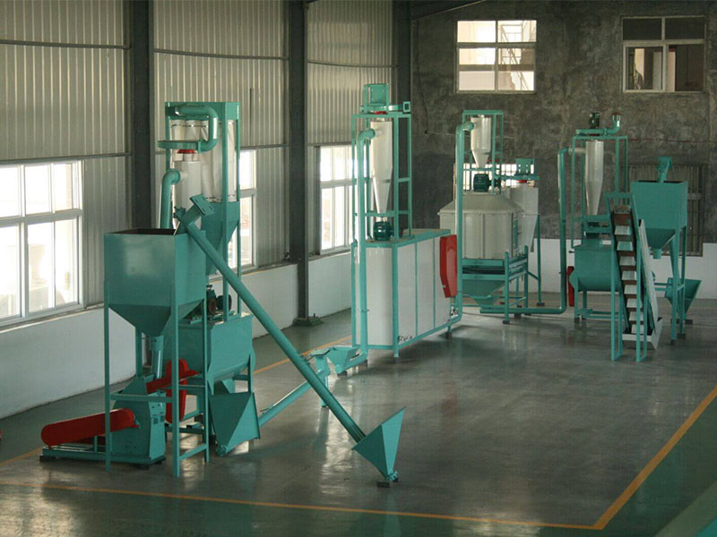 floating fish feed production line