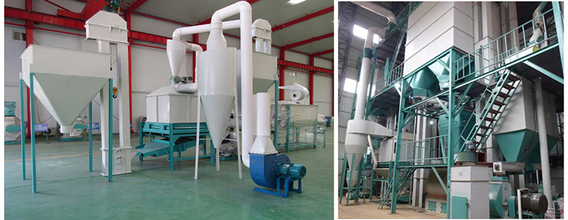 poultry feed pellet plant