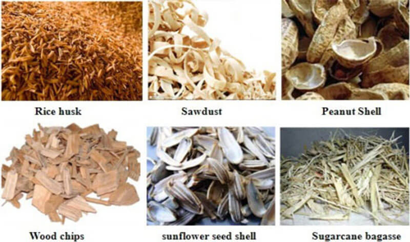 raw materials for wood pellet machine