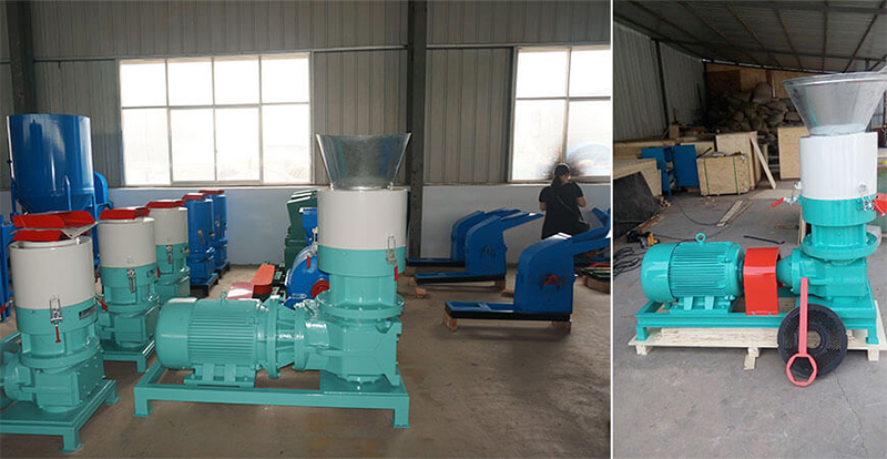 wood pellet machine