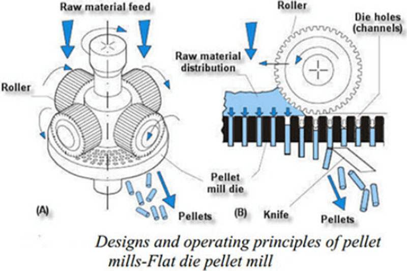 wood pellet process