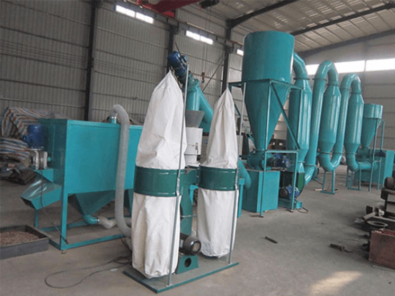 wood pellet production line